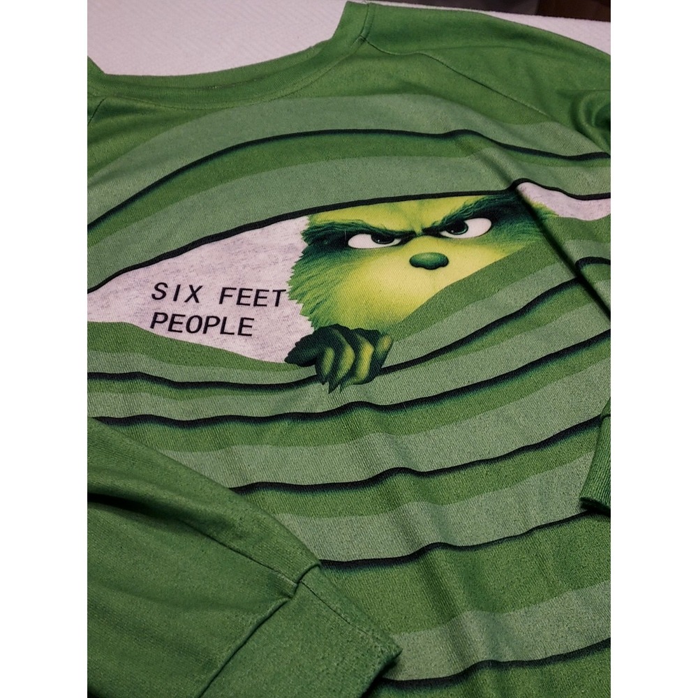 Grinch T Shirt "6 feet People" pullover, Humorous, Sarcastic, Fun